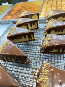 Baked nutella cheesecake